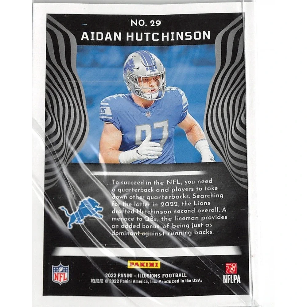 2022 Panini Illusions -‎ Aidan Hutchinson #29 (RC)